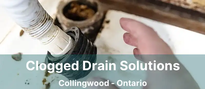  Clogged Drain Solutions Collingwood - Ontario
