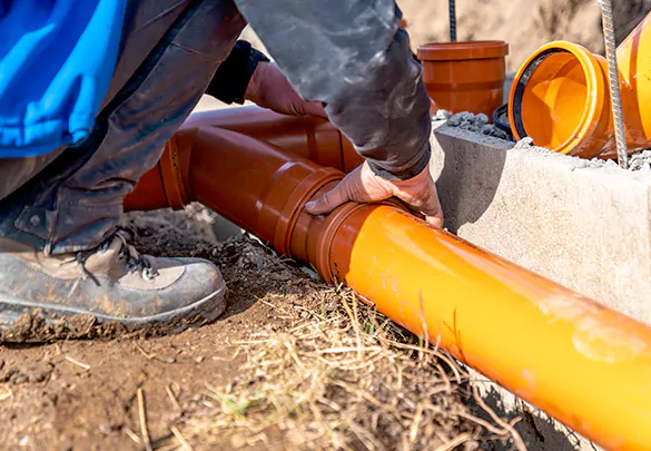 Drain Sewer Line Repair in Collingwood, Ontario