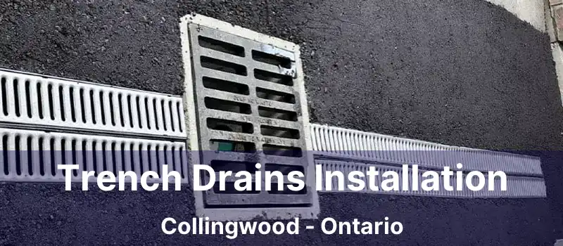  Trench Drains Installation Collingwood - Ontario